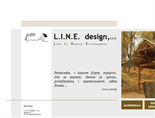 Tablet Screenshot of linedesign.sk